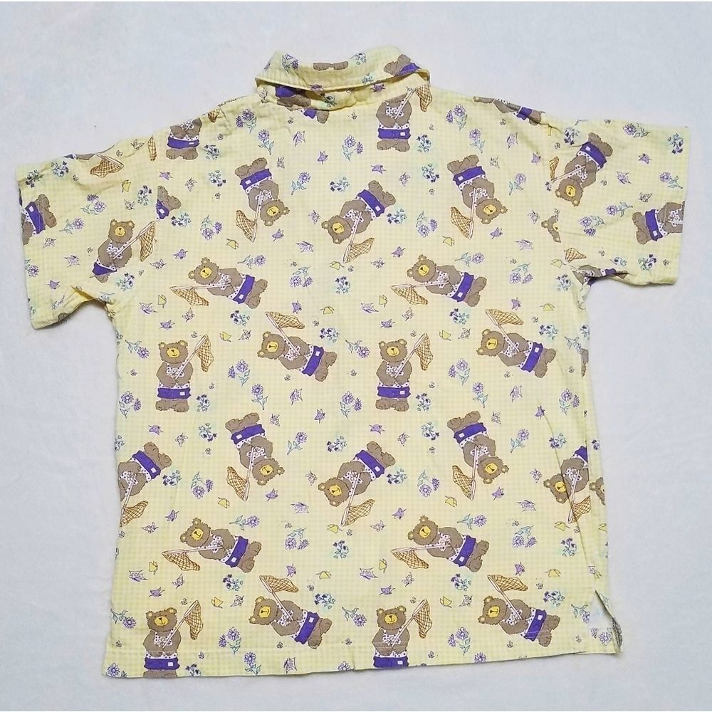 Vintage Basic Editions Gingham Teddy Bear Pajamas - image 6